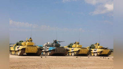 Изрображение 'Команда Минобороны Узбекистана готовится выступить в "Танковом биатлоне" на АрМИ-2021'