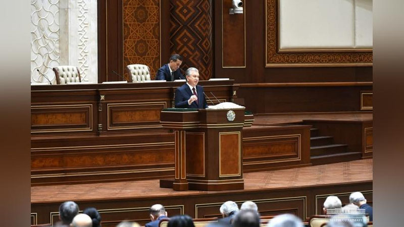 Изрображение 'Президент обозначил приоритетные направления развития Узбекистана на следующие 5 лет'