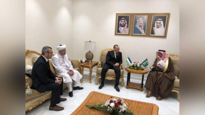 'O`zbekiston va Saudiya Arabistoni o`rtasida Haj shartnomasi imzolandi'ning rasmi