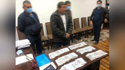 'Paxtachida  noqonuniy oltin qazib oluvchilar jazoda qutilish uchun IIB boshlig`iga pora bermoqchi bo`lishdi'ning rasmi