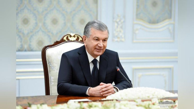 'O`zbekiston Prezidenti Sergey Lavrovni qabul qildi'ning rasmi