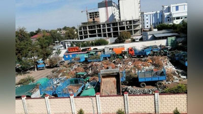 'Toshkentdagi 49-oilaviy poliklinika yonida chiqindilar to`planib kelingani aniqlandi'ning rasmi