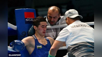 'Ўзбекистонлик боксчи Элнур рақибини иккинчи раунддаёқ нокаутга учратди'ning rasmi