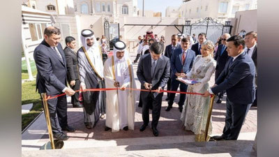 Изрображение 'Узбекистан открыл диппредставительство в Катаре'