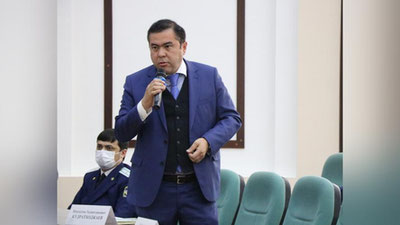 'Xalqaro press-klub raisi Sherzodxon Qudratxo`jaev korrupsiyaning boshlanish o`chog`ini ma`lum qildi'ning rasmi