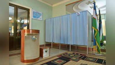 '23 октябрь куни сукунат куни, бироқ банерларга ўрнатилган, билбордларда, электрон таблоларда жойлаштирилган сайловолди ташвиқоти материаллари олиб қўйилмаган. МСК изоҳ берди'ning rasmi