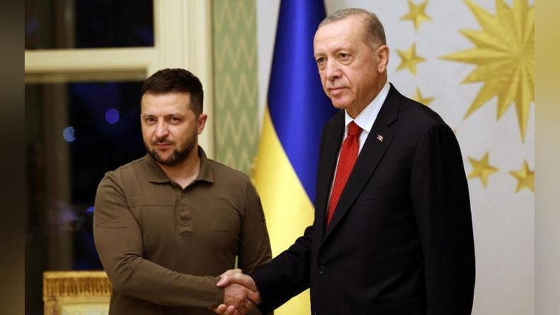 'Zelenskiy Turkiyaga keldi'ning rasmi