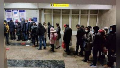'Ob-havo sabab Toshkent metrosida yo`lovchilar soni keskin oshib ketdi'ning rasmi