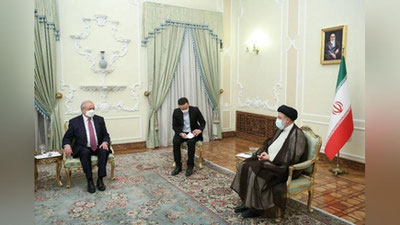 Изрображение 'Президент Ирана принял министра иностранных дел Узбекистана'