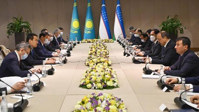 Изрображение 'В Ташкенте прошли переговоры глав правительств Узбекистана и Казахстана'