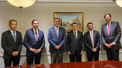 Изрображение 'Владимир Норов встретился в Нью-Йорке с американскими инвесторами'