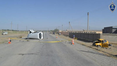 Изрображение 'Страшное ДТП в Джизакской области унесло жизни двух человек, трое в реанимации (фото)'