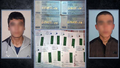 'Andijonda soxta PSR-testini tayyorlab sotayotgan 10-sinf o`quvchilari qo`lga olindi'ning rasmi