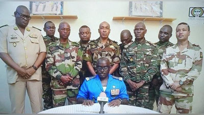 Изрображение 'Военные Нигера заявили о свержении президента страны'