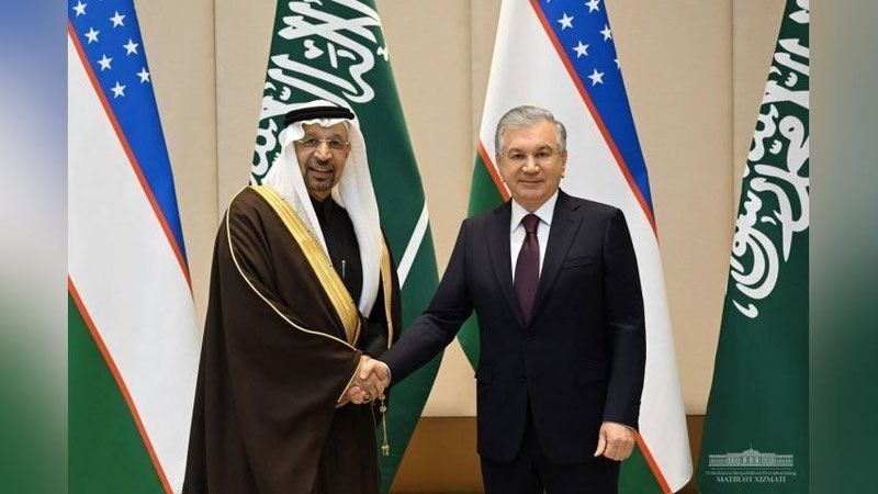 Изрображение 'В рамках визита саудовской делегации в Ташкент подписаны соглашения на $12 млрд'