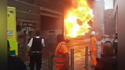 'Londondagi metro stansiyalaridan birida portlash yuz berdi(foto va video)'ning rasmi