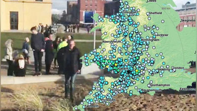 'Буюк Британияда сўнгги ўн йилликдаги энг кучли зилзила содир бўлди 'ning rasmi