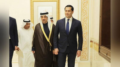 'Сардор Умрзаков БАА Бош вазири ўринбосари билан учрашди'ning rasmi