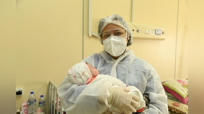 'Zangiota 1-son yuqumli kasalliklar shifoxonasida yil boshidan buyon 377 nafar chaqaloq dunyoga keldi — SSV'ning rasmi