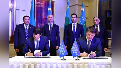 Изрображение 'Узбекский автопром заключил в Казахстане соглашения на $500 млн'