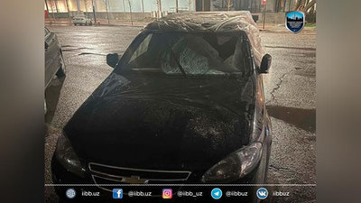 Изрображение 'Смертельный наезд на пешехода произошел на улице Садыка Азимова в Ташкенте'