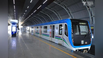 Изрображение 'Фото: работа пяти новых станций Ташкентского метрополитена'