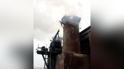 Изрображение 'Госкомэкологии приостановил деятельность цементного производства в Асаке'