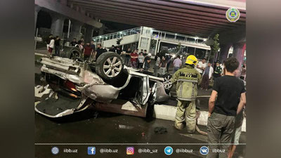 'Tunda Toshkentda "Epica" dahshatli YTHga uchradi. Haydovchi mast bo`lgan (video)'ning rasmi