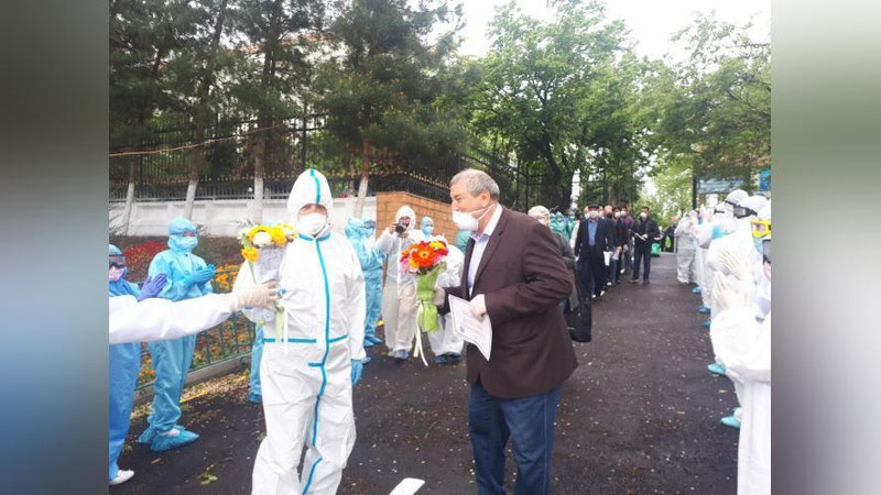 'Xorazm va Andijonda 21 nafar bemor tuzaldi, jami sog`ayganlar 1577 nafarga etdi'ning rasmi