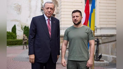 'Erdo`g`on Zelenskiy va Putin o`rtasidagi uchrashuvga erishish niyatida ekanini ta`kidladi'ning rasmi