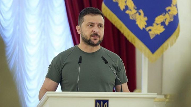 'Zelenskiy o`zining “tinchlik formulasi”ni e`lon qildi: u 5 banddan iborat'ning rasmi