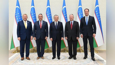 Изрображение 'Президент Узбекистана принял группу конгрессменов США'