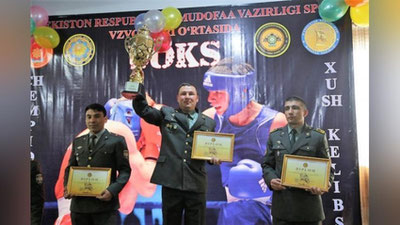 'Boks bo`yicha xalqaro musobaqada ishtirok etuvchi harbiy xizmatchilar ma`lum bo`ldi'ning rasmi