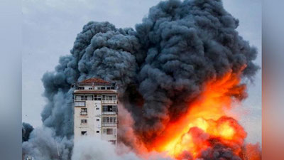 Изрображение 'Вооруженные столкновения Израиля с ХАМАС продолжаются: число жертв растет'