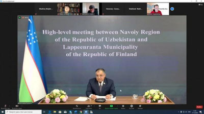 Изрображение 'Двое школьников из Навои получили возможность учиться в Финляндии'