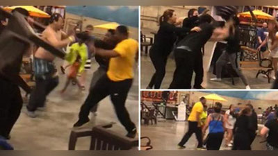 'AQShdagi akvaparkda stul tufayli bir necha oila mushtlashib ketdi (Video)'ning rasmi