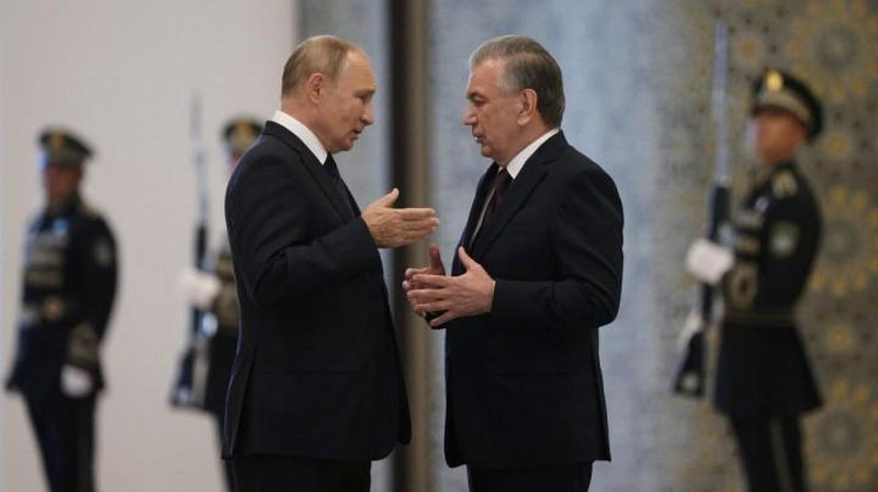 Изрображение 'Дмитрий Песков не стал называть сроки визита Владимира Путина в Узбекистан'