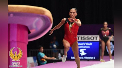'Oksana Chusovitina jahon chempionatida to`rtinchi bo`ldi'ning rasmi