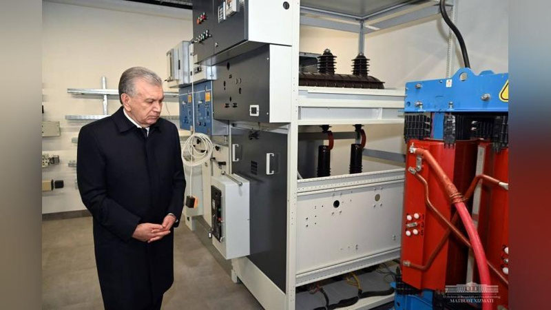 'Prezident poytaxtdagi "Aysel Energy" MChJ faoliyati bilan tanishdi'ning rasmi