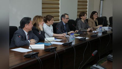 'Adliya vaziri Jahon bankining delegasiyasi bilan uchrashdi'ning rasmi