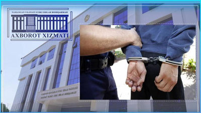 'Namanganda qidiruvga berilgan shaxs Toshkentda qo`lga olindi'ning rasmi