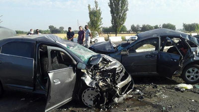 'Toshkentdan Termizga ketayotgan “Lacetti” Chinozda “Cobalt”ga borib urildi. Haydovchi vafot etdi'ning rasmi