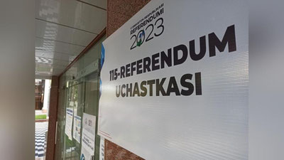 'EXHT referendumning dastlabki natijalari bo`yicha xulosalarini e`lon qildi'ning rasmi