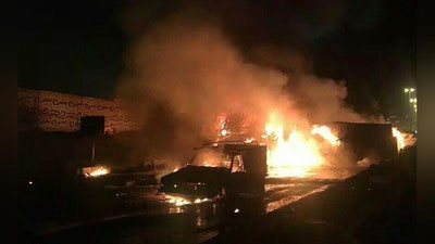 'Eronda mudhish YTH oqibatida 27 kishi hayotdan ko`z yumdi (foto+video)'ning rasmi