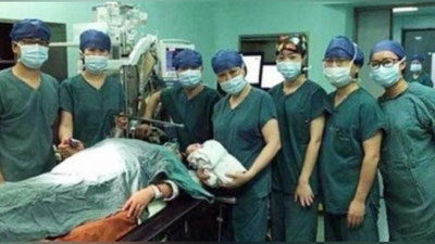 Изрображение 'КИТАЯНКА РОДИЛА ЗДОРОВОГО РЕБЁНКА В 64 ГОДА'