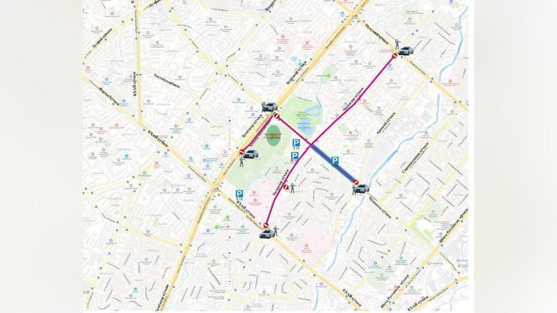 'Toshkentning ayrim ko`chalari vaqtincha yopildi'ning rasmi