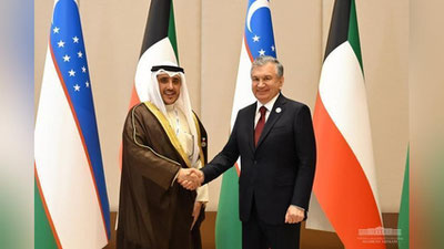 'Navbatdagi qabul: Mirziyoev Quvayt tashqi ishlar vazirini qabul qildi'ning rasmi