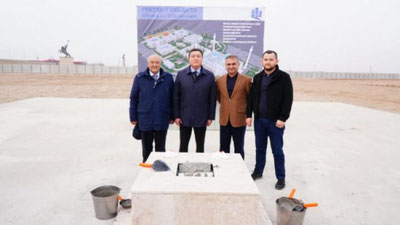 'O`zbekiston ko`magida Turkistonda masjid barpo etilishi boshlandi'ning rasmi