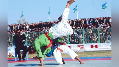 'Endi polvonlar ko`payadi! Prezident qarori bilan milliy kurashimiz Xalqaro olimpiya dasturiga kiritilishi kutilmoqda'ning rasmi