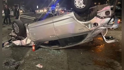 Изрображение 'В Ташкенте произошло ДТП с участием двух "Кобальтов": 4 человека пострадали (видео)'